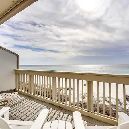 2-Story Beachfront Condo In Pcb With Community Pool!